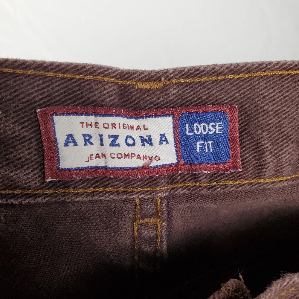 Vintage Arizona Brown Loose‎ Fit Jeans